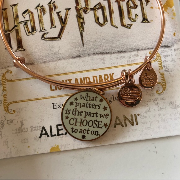 Harry Potter Alex and Ani Bracelet Light and Dark NWT - Picture 4 of 4